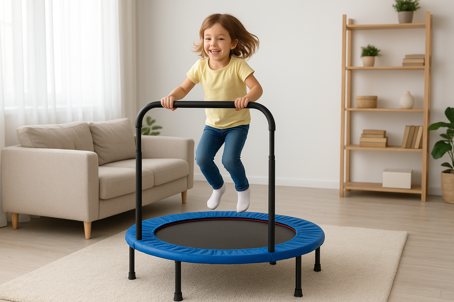 Mini trampoline pour enfants à utiliser à la maison