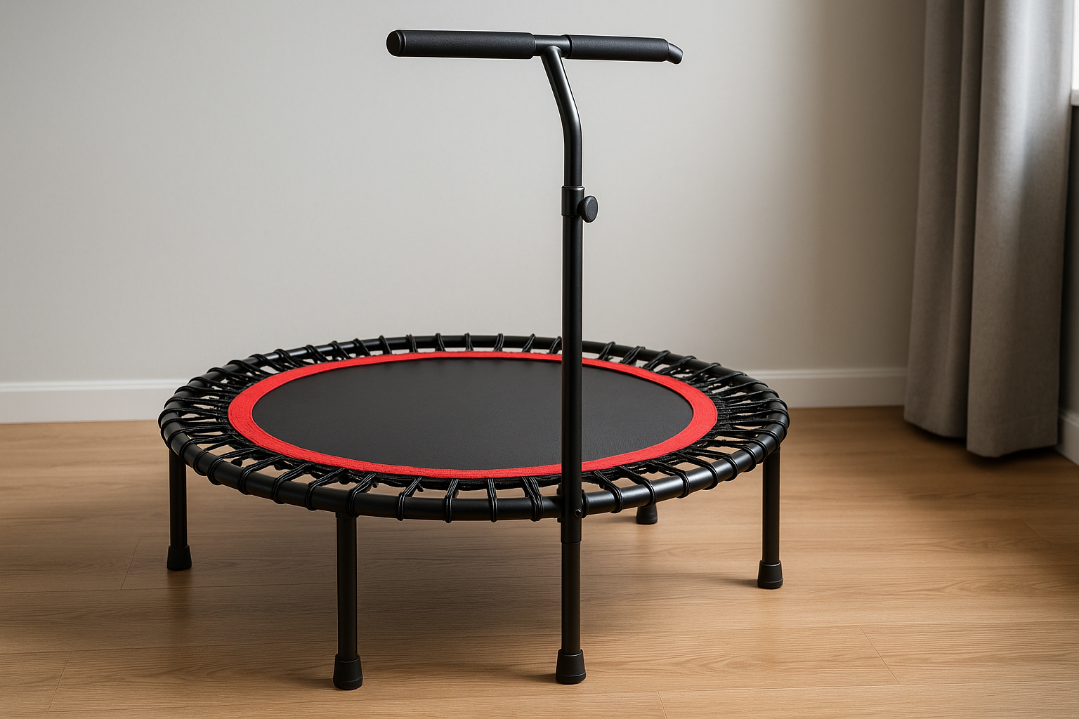 Trampoline avec poignée: un équipement de fitness polyvalent