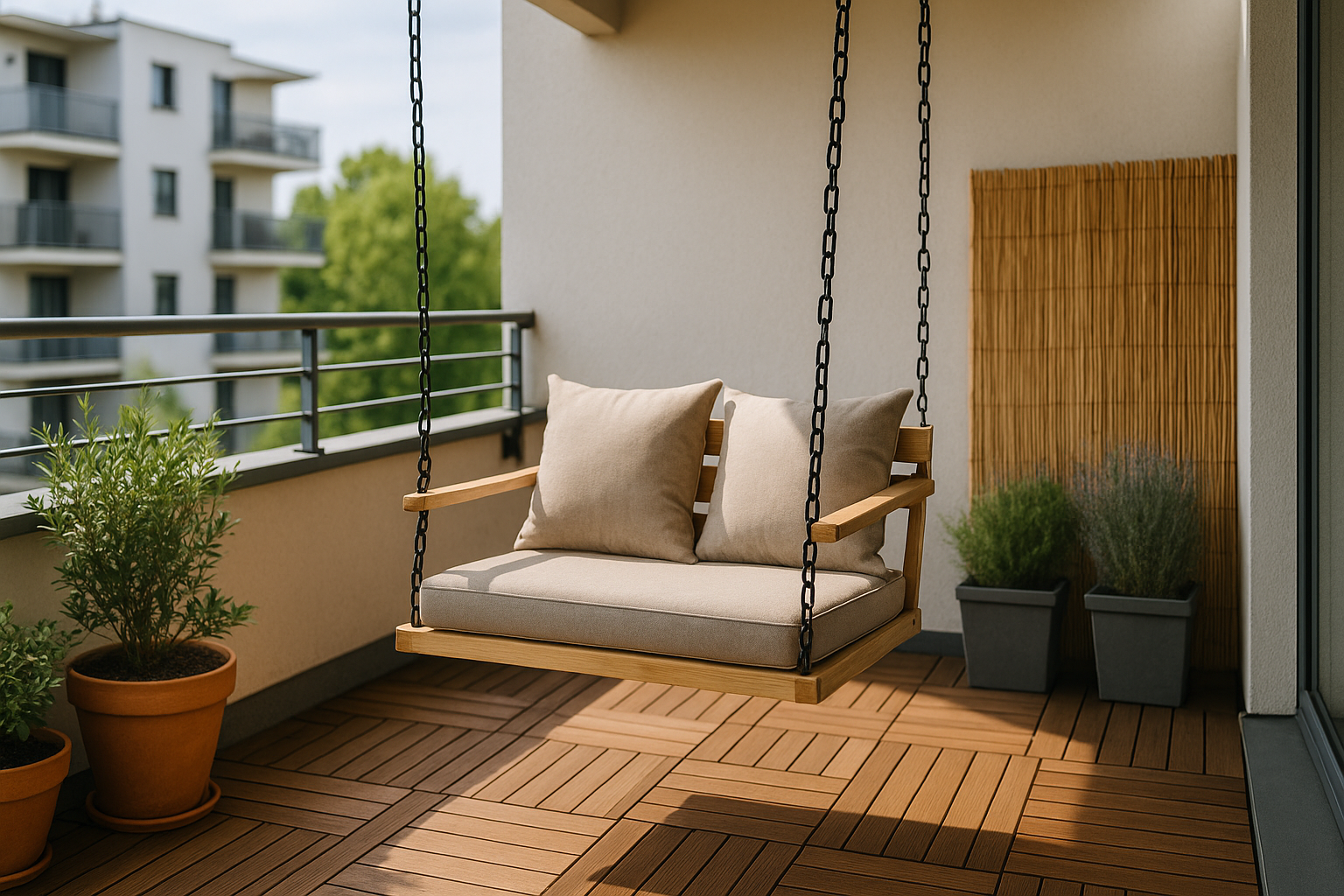 Choisir une balançoire pour balcon