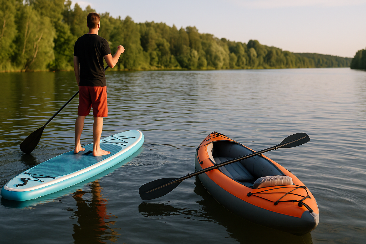 Planche de SUP ou kayak gonflable – que choisir?