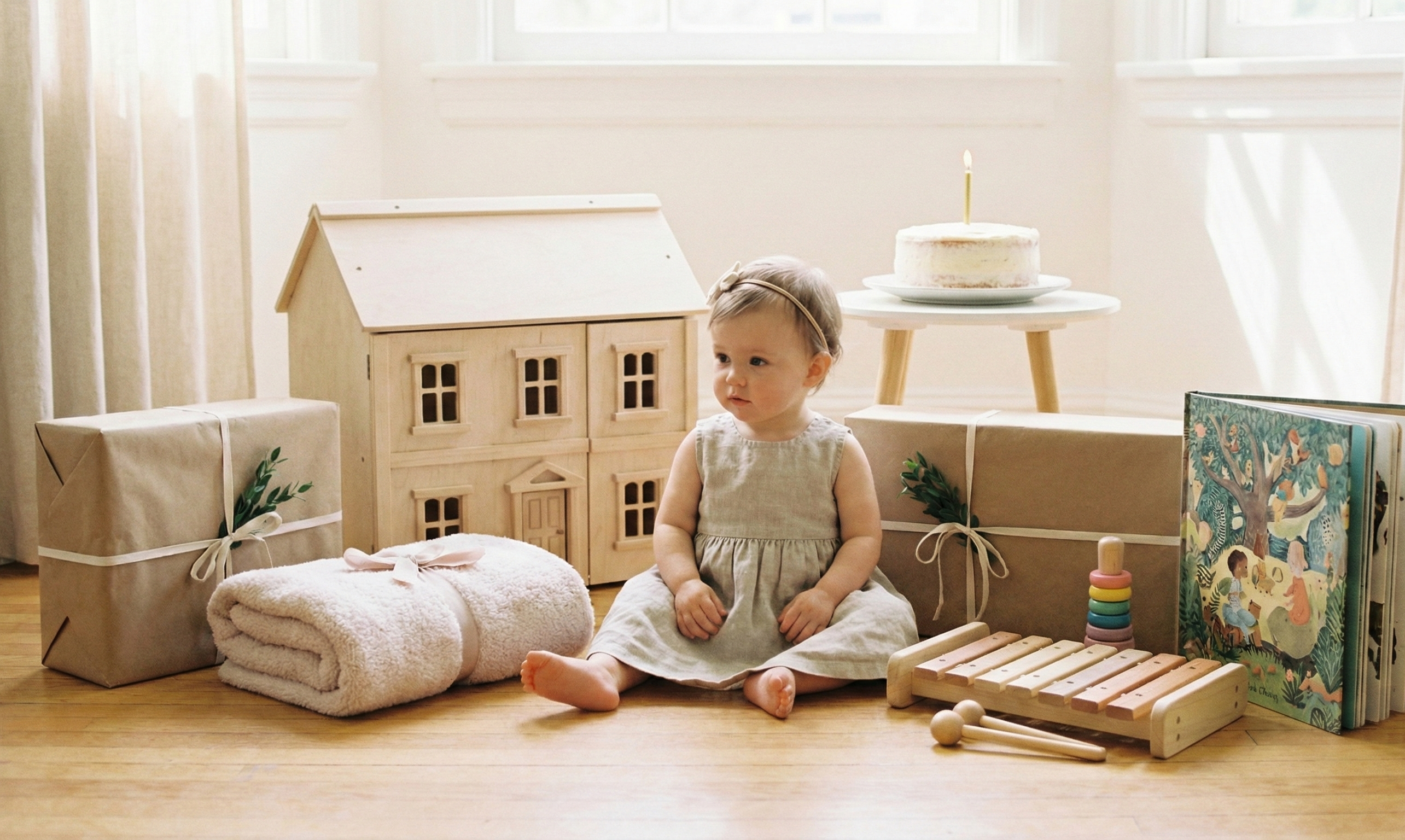 Cadeau pour le premier anniversaire d’une fille