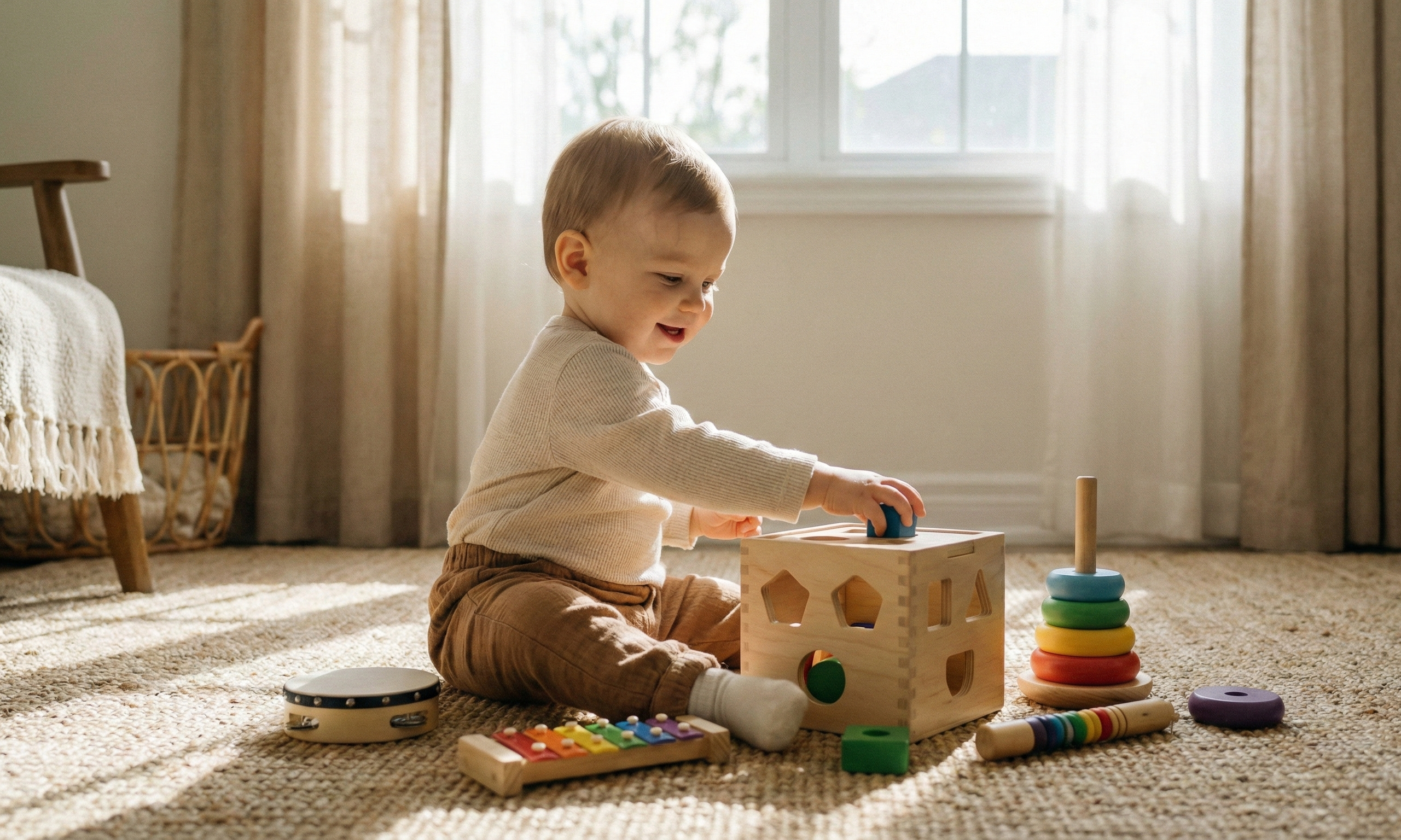Quels jouets éducatifs pour un enfant d’un an