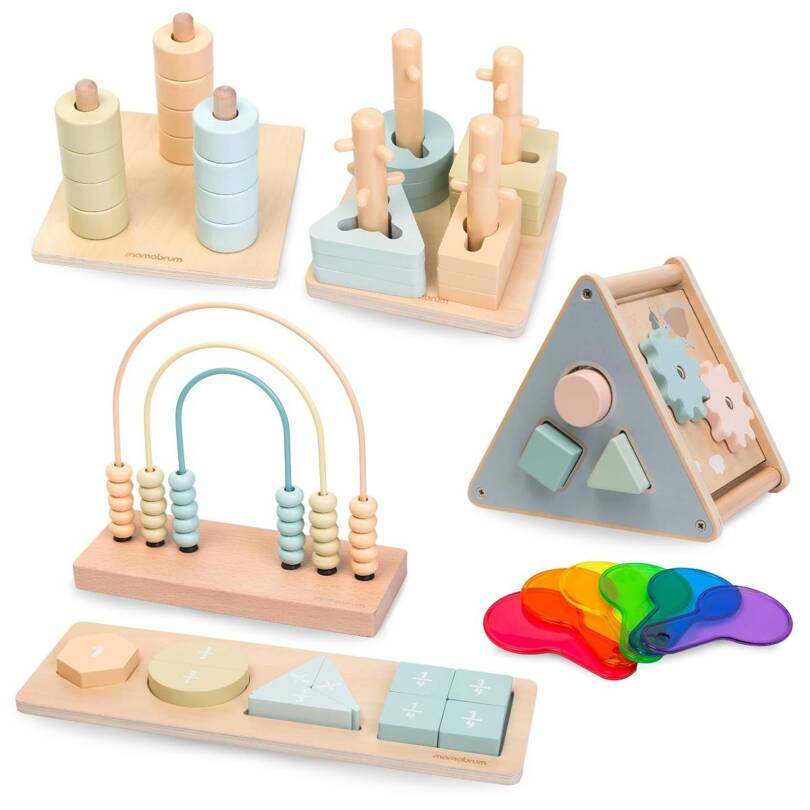 Ensemble de jouets Montessori pour les enfants de 2-3 ans