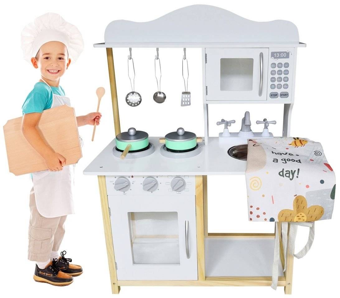 Cuisine en bois MINI-MAXI pour enfants + accessoires