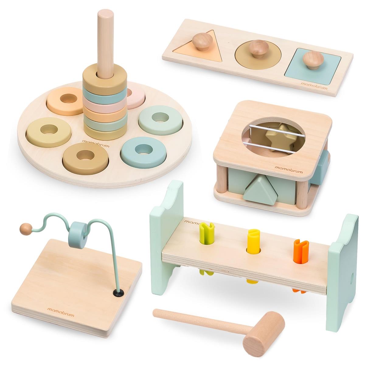 Ensemble de jouets Montessori pour enfants de 13 à 18 mois