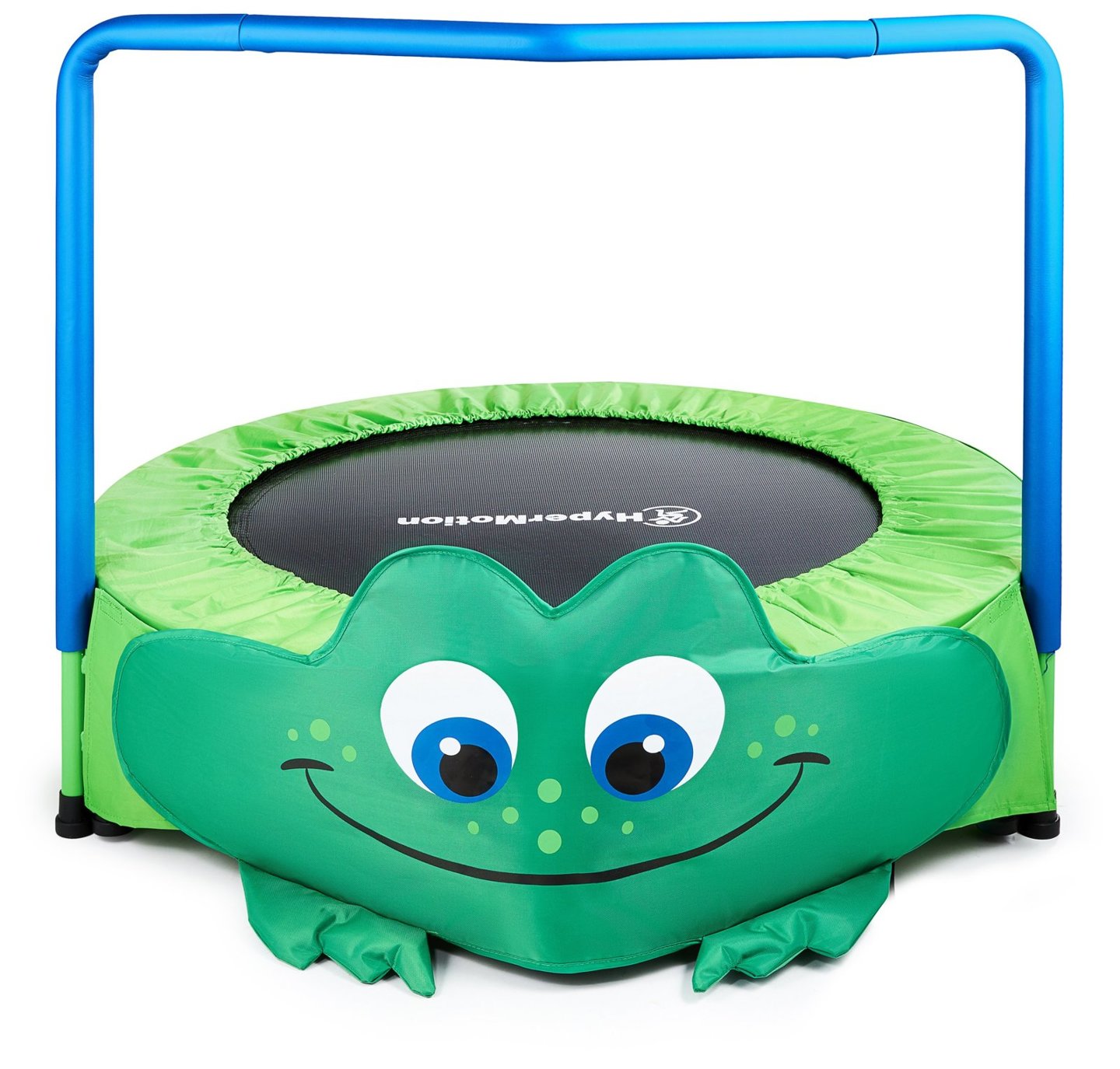 Grenouille - mini trampoline pour enfants - avec poignée - 50kg max - 91cm - pour la maison et le jardin