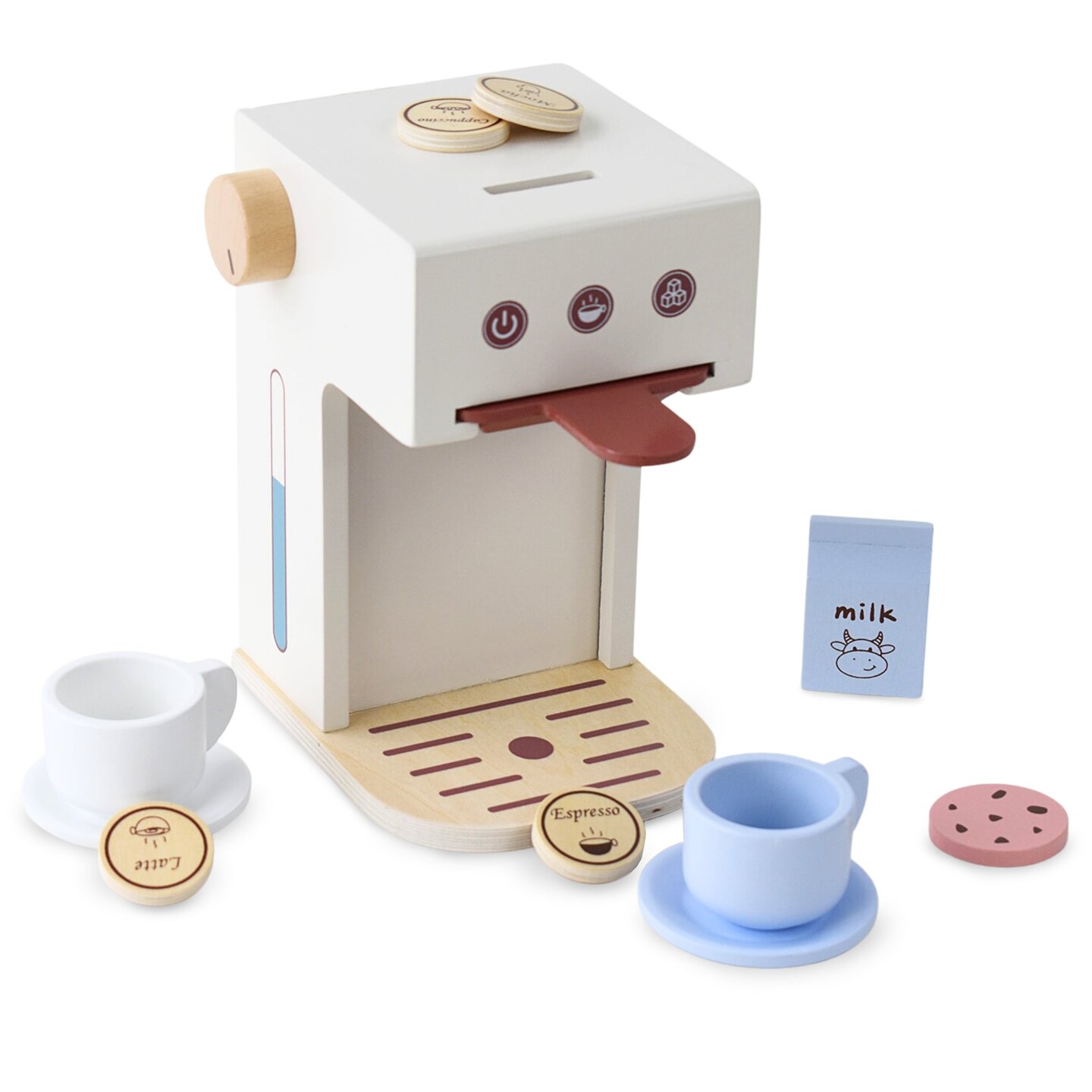 Machine à café à capsules en bois - magasin de café avec accessoires