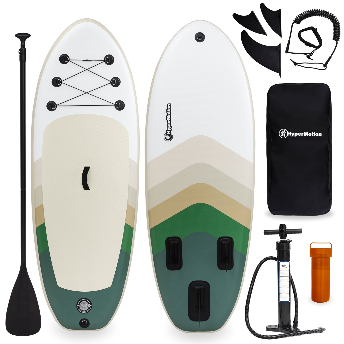 SUP Board gonflable pour enfant Stand Up Paddle 215cm avec pagaie - HyperMotion WAVE BOOST 215