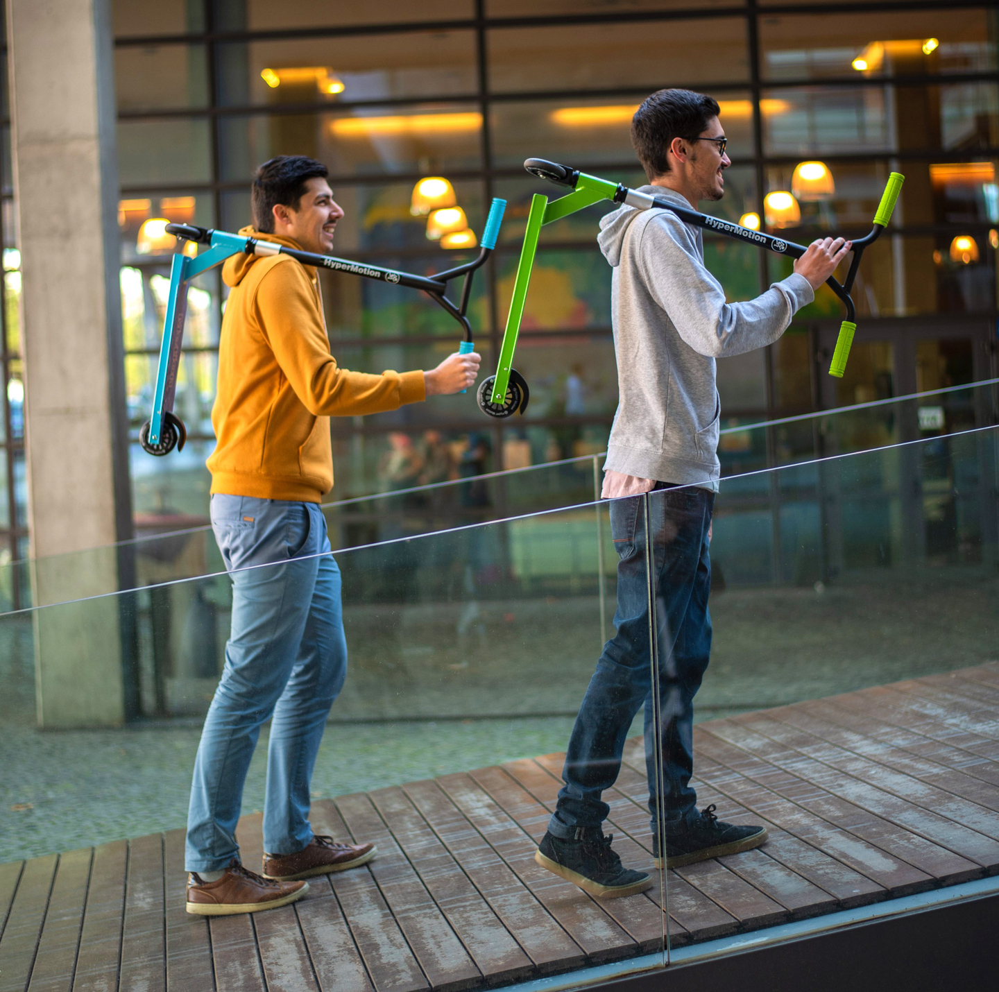 Scooter de performance HyperMotion EVO STUNT vert SPORT ET LOISIRS