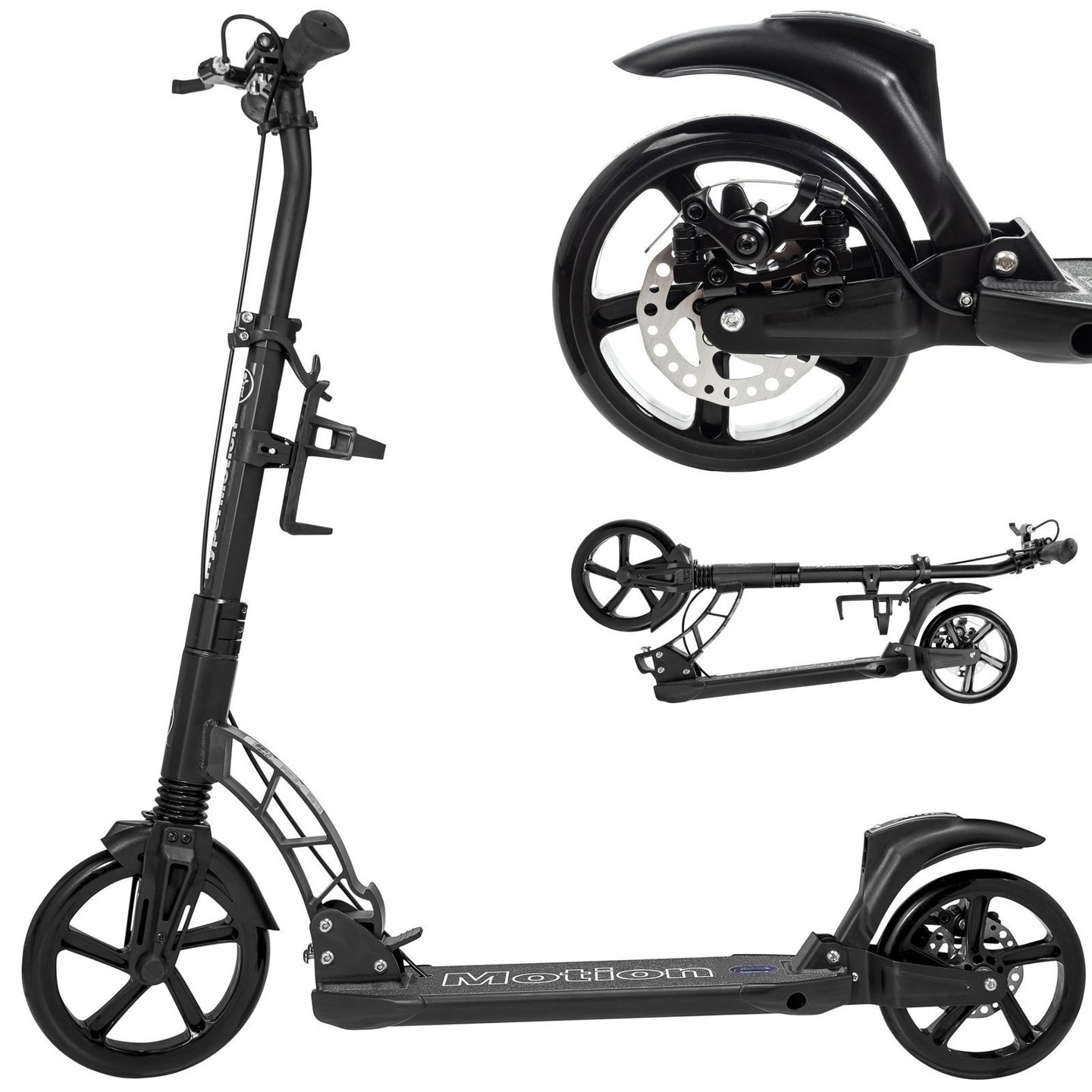 Scooter pour adultes HyperMotion REGAMO - noir