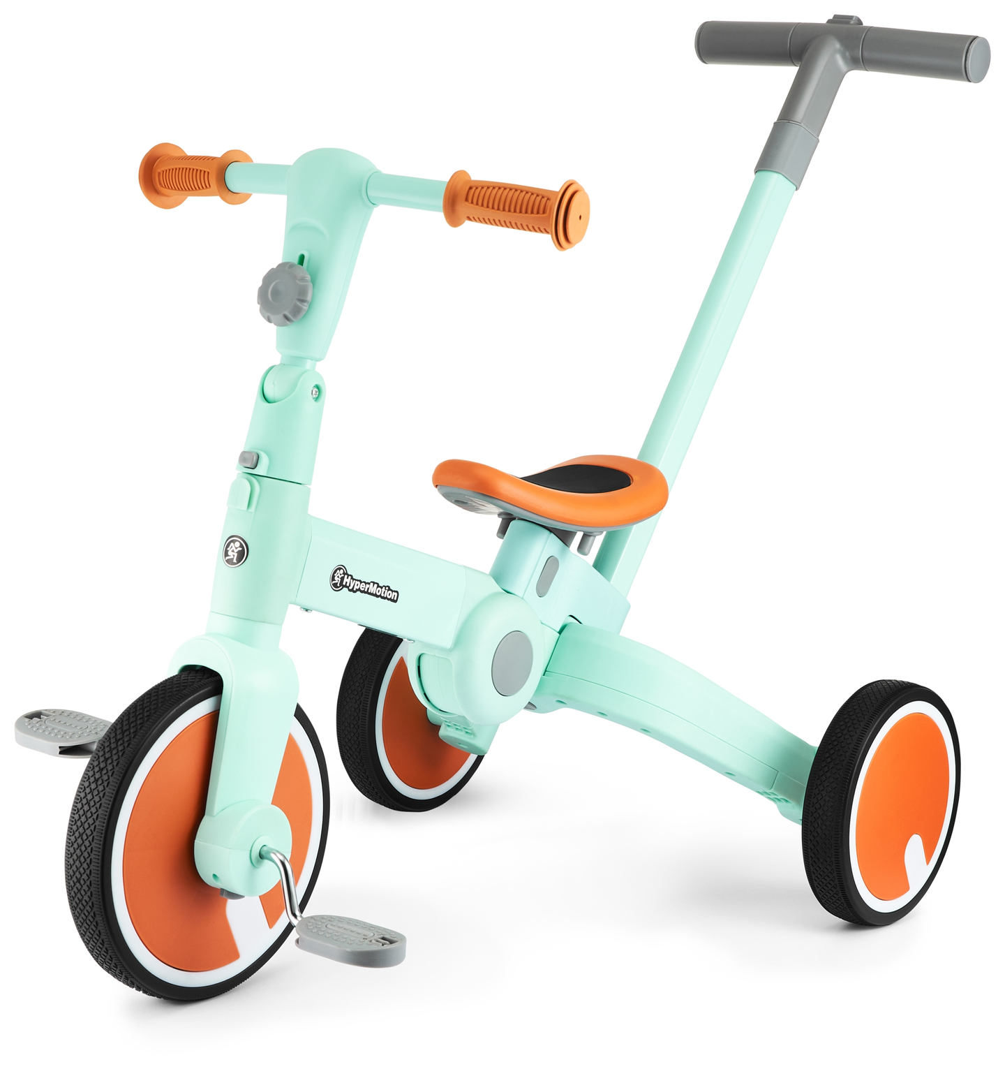 Tobi ROCKET - Tricycle enfant, vélo de randonnée, pilote - pousseur - 5in1 de HyperMotion