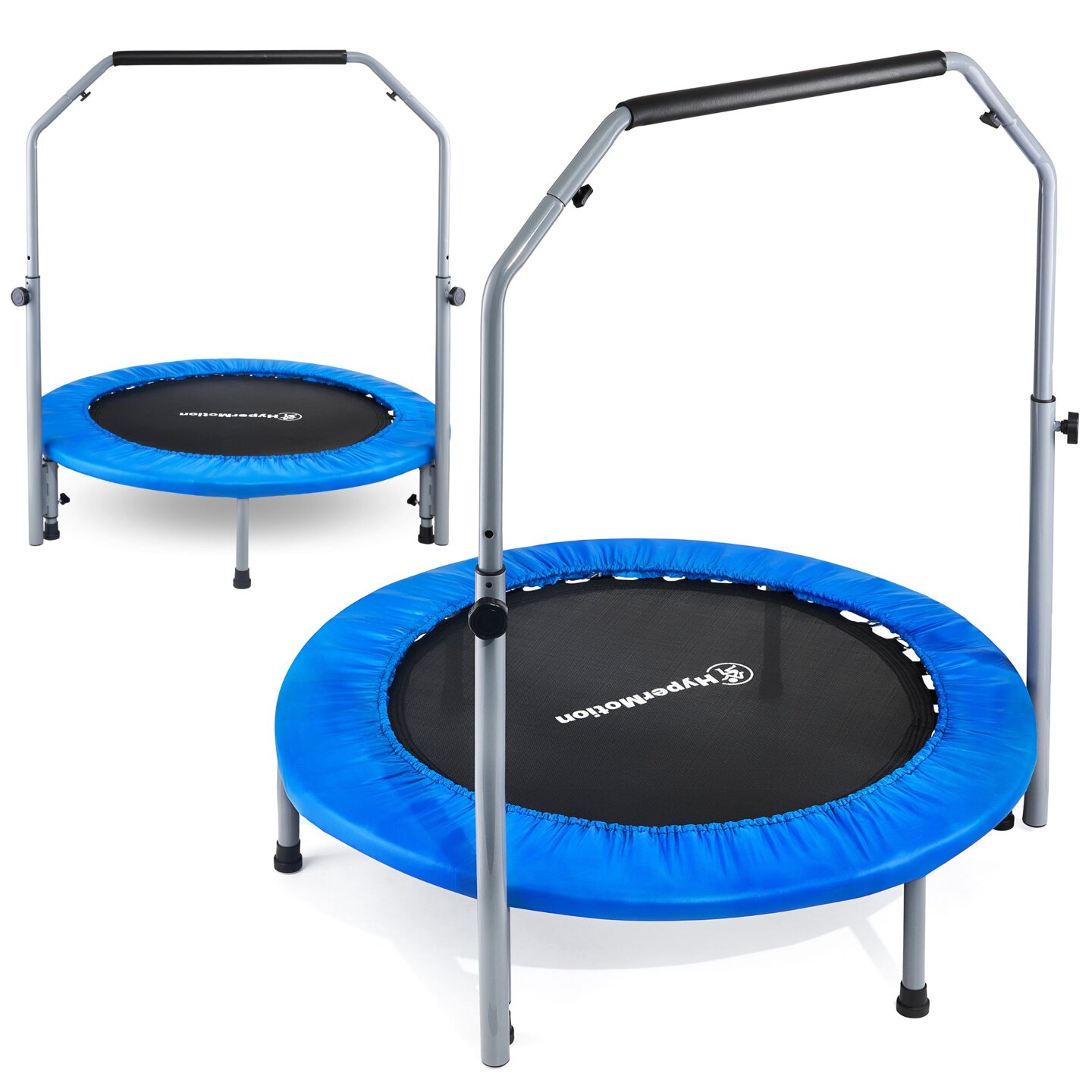 Trampoline avec poignée - 97cm - pour enfants, adolescents et adultes - maison et jardin