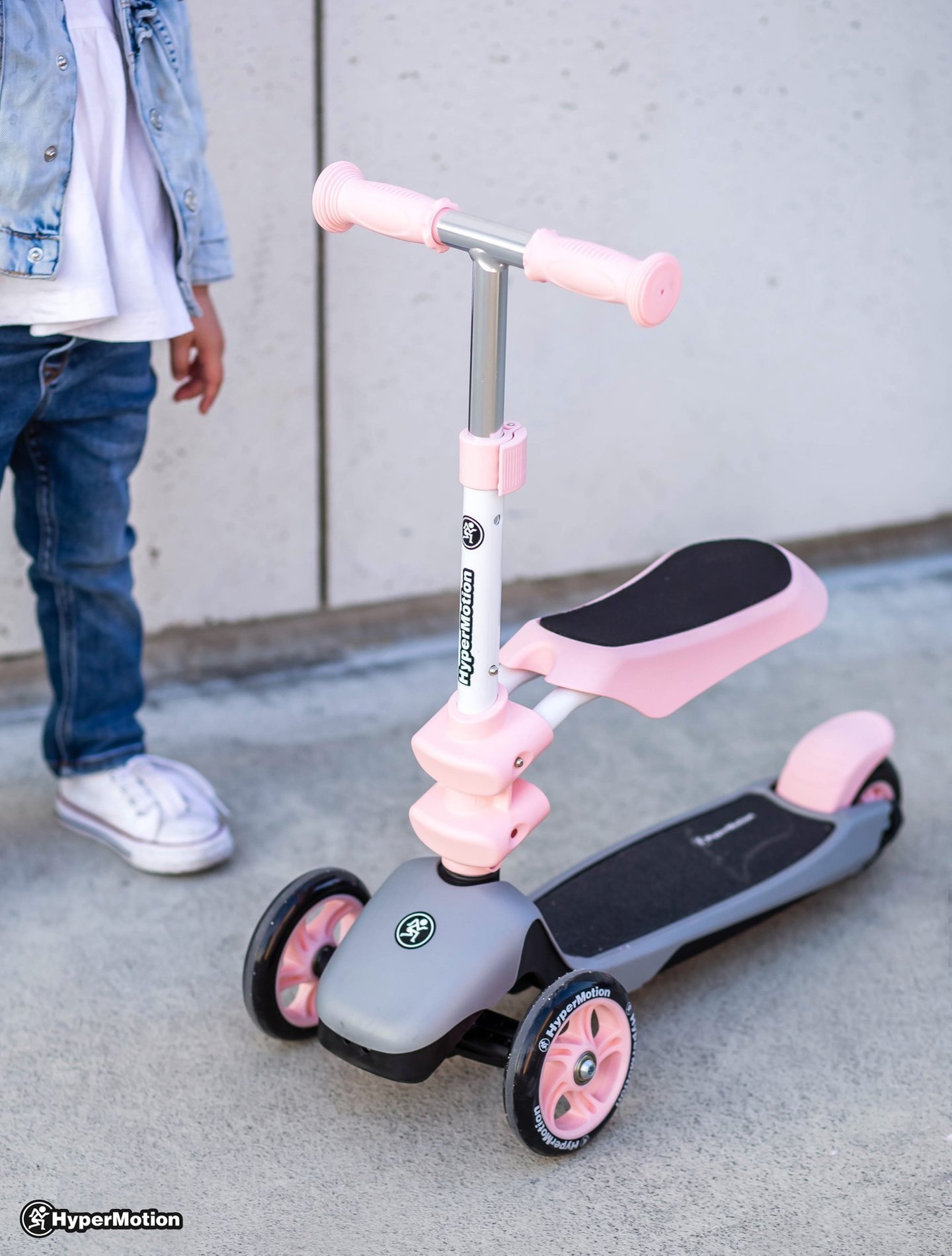 Tricycle d'équilibre HyperMotion 3in1 - rose