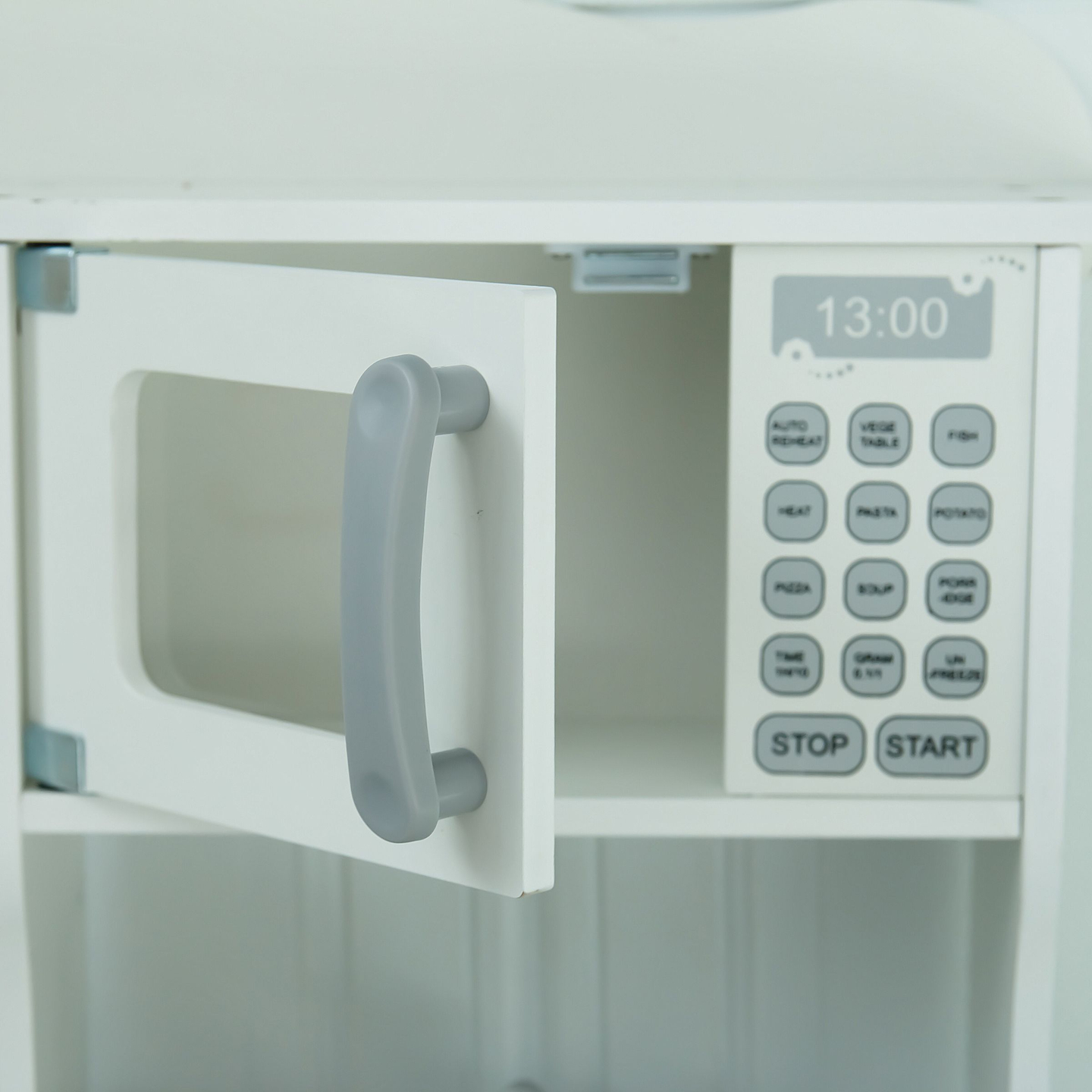 Cuisine en bois pour enfants avec micro-ondes