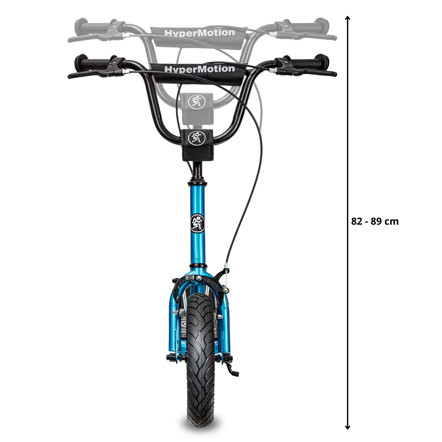 Scooter HyperMotion RUBY 12 (roues gonflables de 30 cm) - Bleu