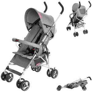 Poussette légère spacerowy, parapluie Moby-System Barton couleur : gris