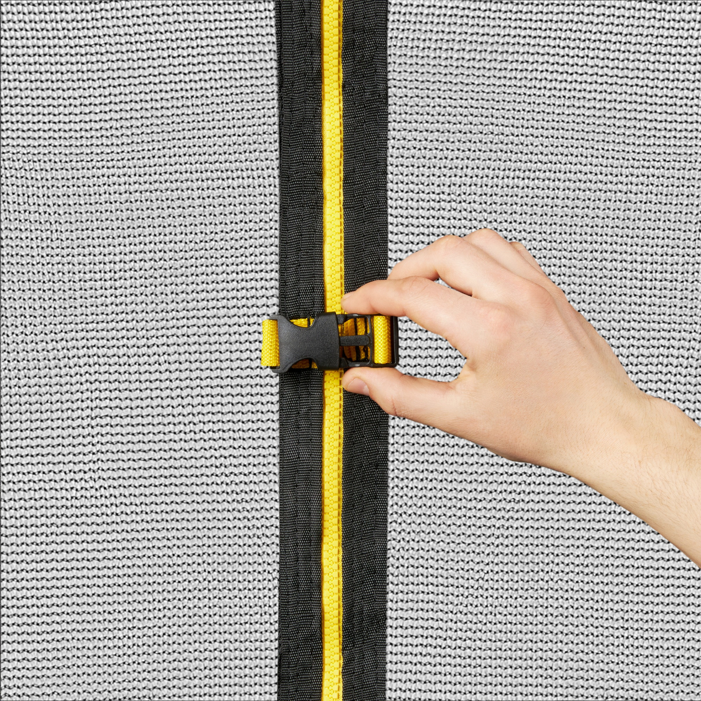 Trampoline de jardin XXXL pour enfant HyperMotion - 487 cm 16FT - avec échelle et filet intérieur - pour maison et jardin - 150kg max