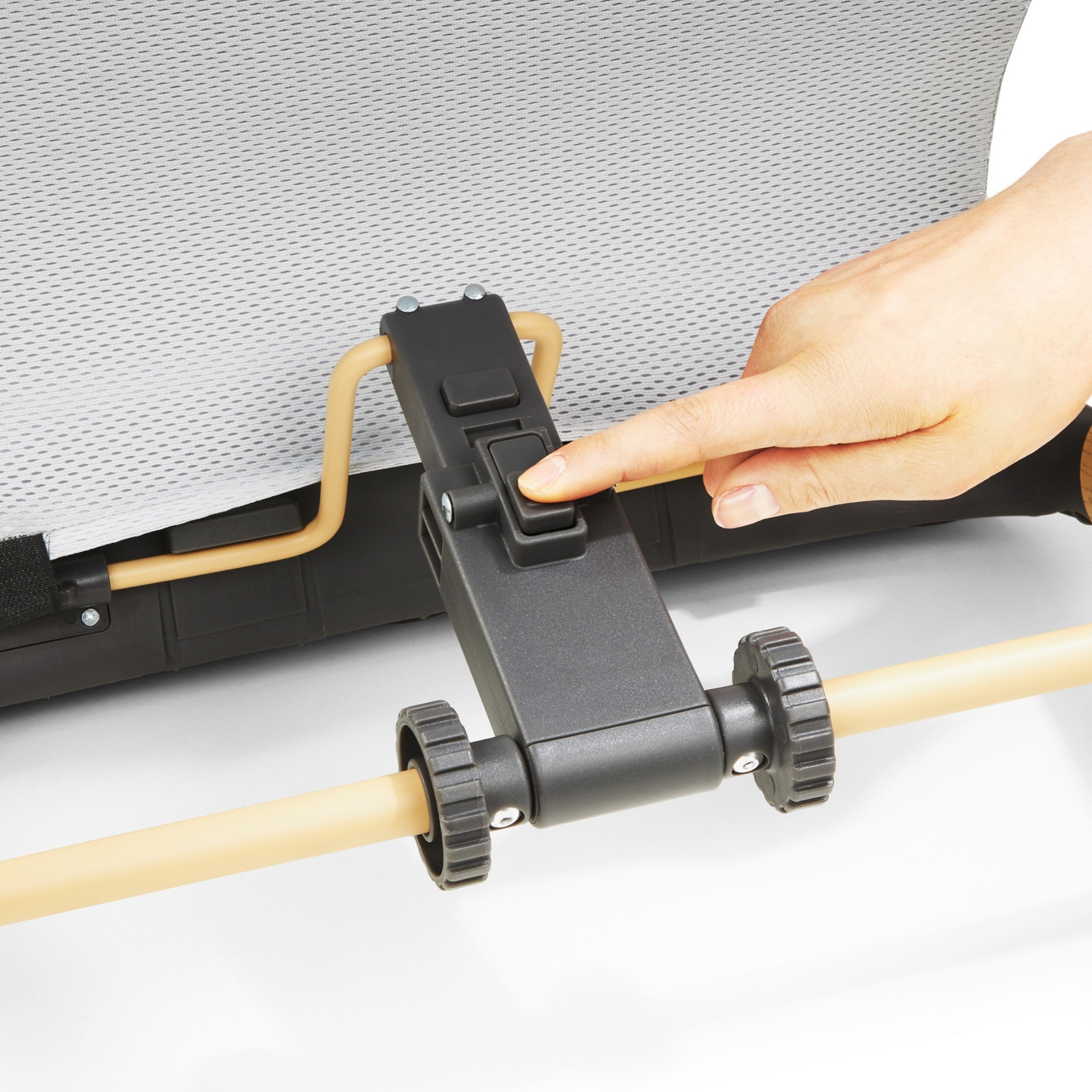 Fauteuil à bascule 2-en-1 Moby-Système LILY - gris