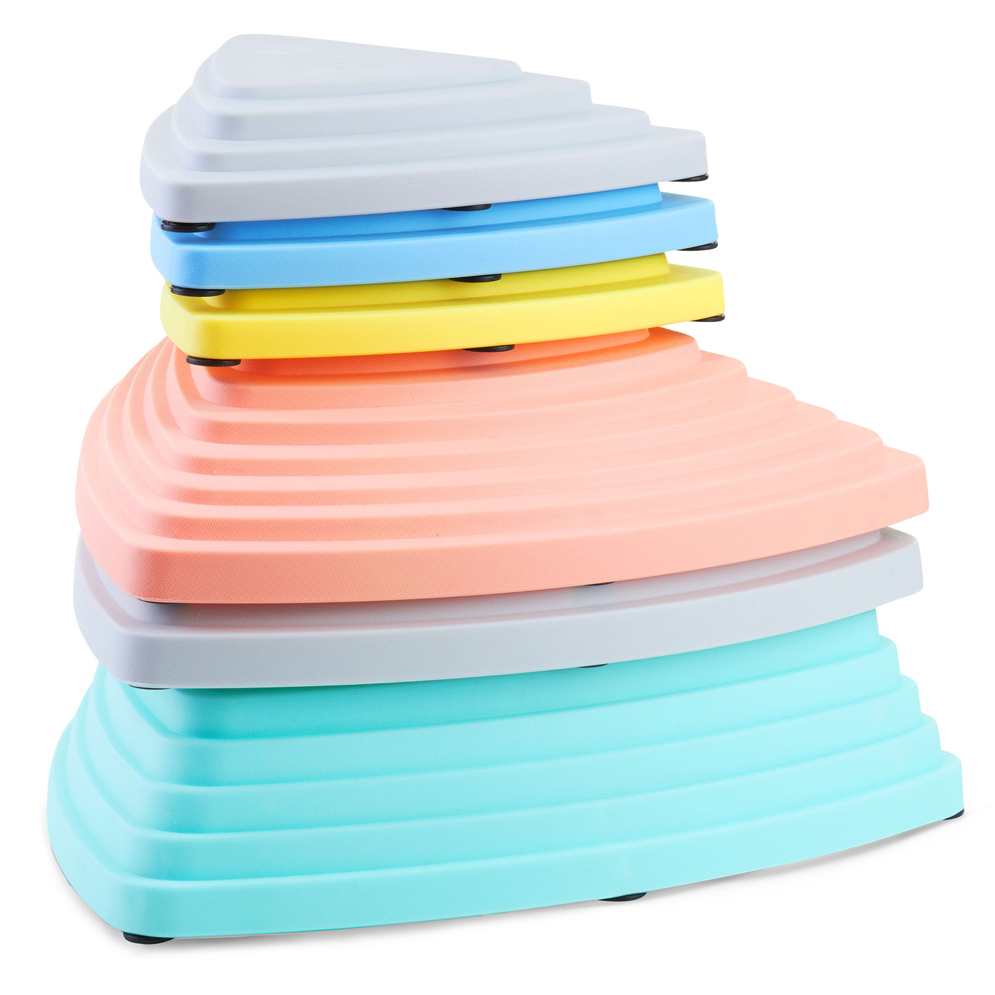 Pierres d'équilibre colorées - 6 pièces