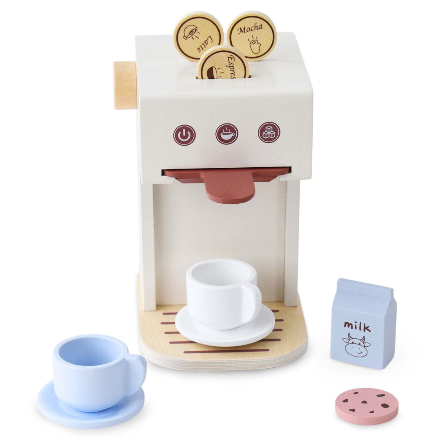 Machine à café à capsules en bois - magasin de café avec accessoires