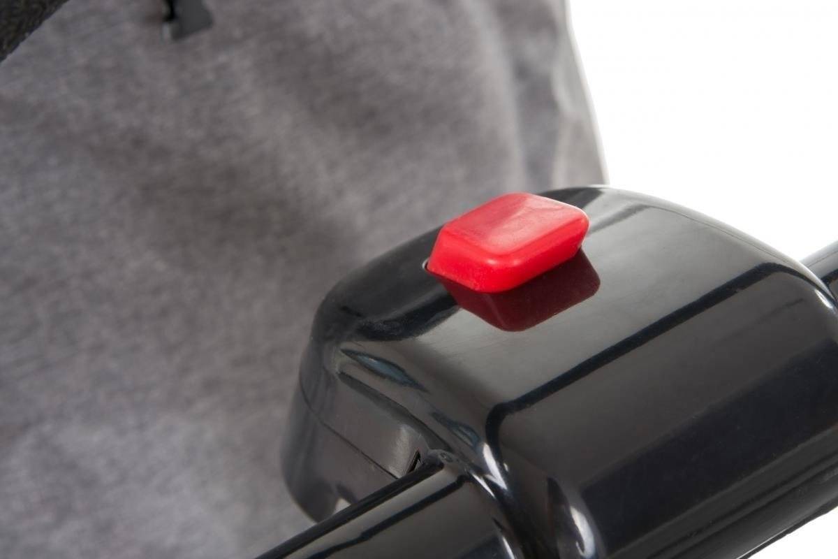 Tricycle Tobi Velar + film de pluie - gris