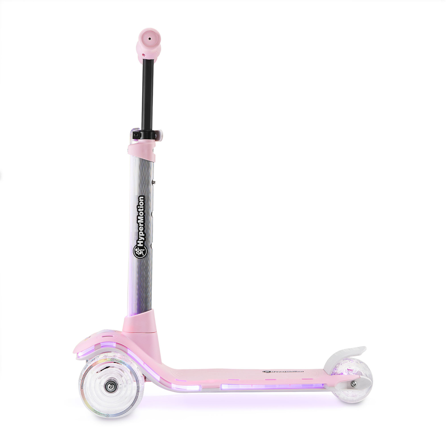 Trottinette d'équilibre HyperMotion BECKY - Éclairage LED RGB, rose