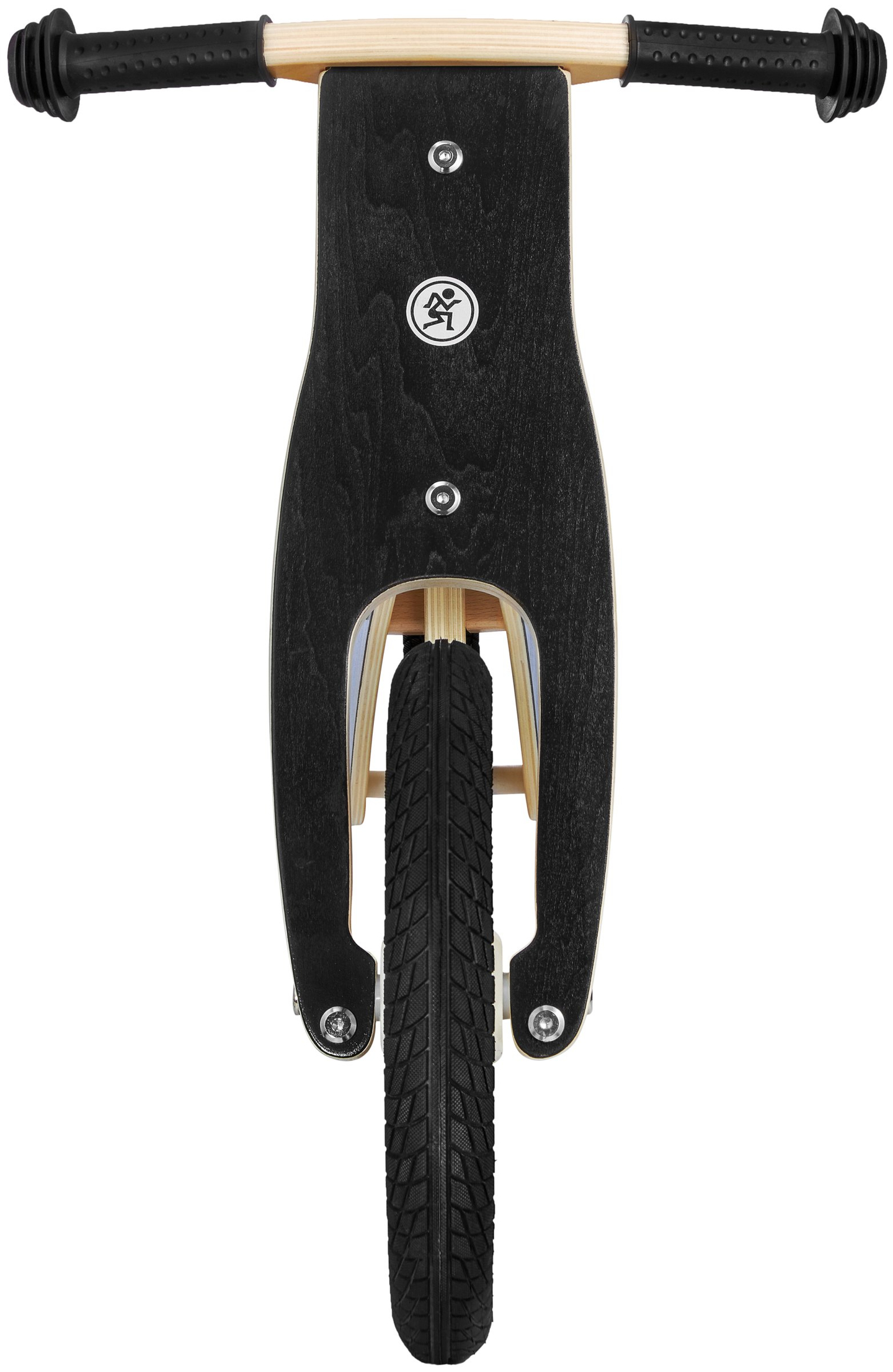 JAMES HyperMotion vélo de jogging en bois - roues gonflables - noir