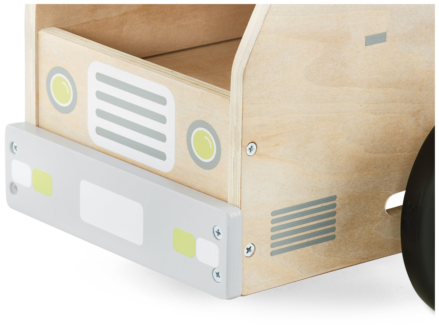 Bicyclette en bois, voiture, voiture avec des blocs