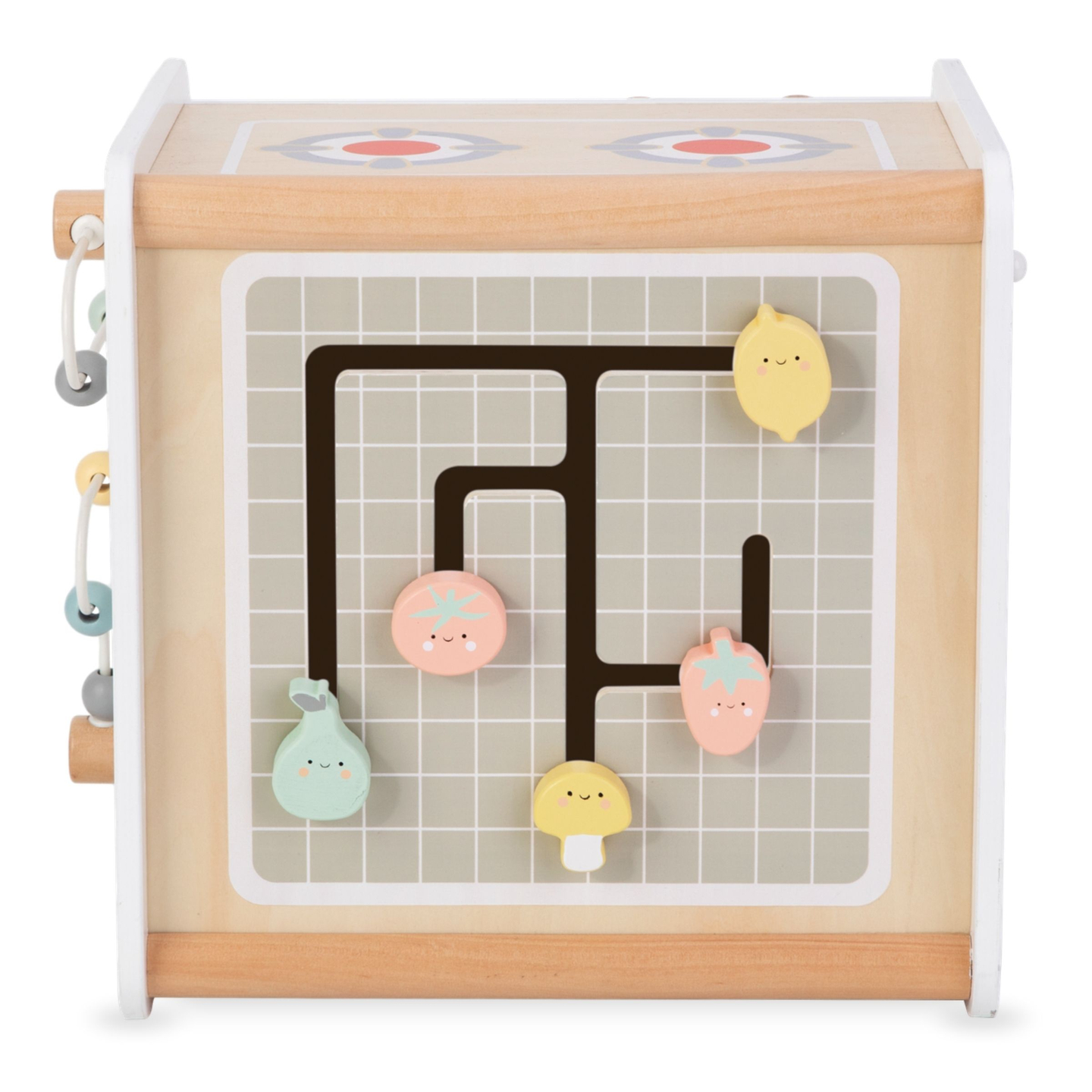 Cuisine en bois - cube éducatif