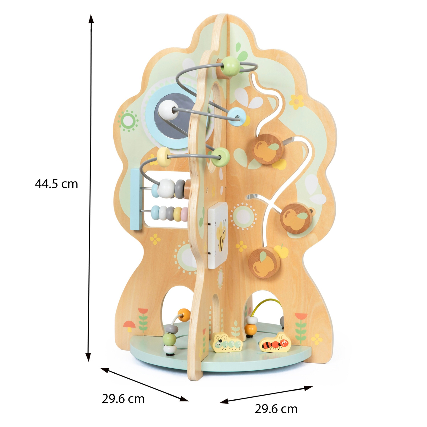 Jouet éducatif en bois 10 en 1 - arbre multifonctionnel