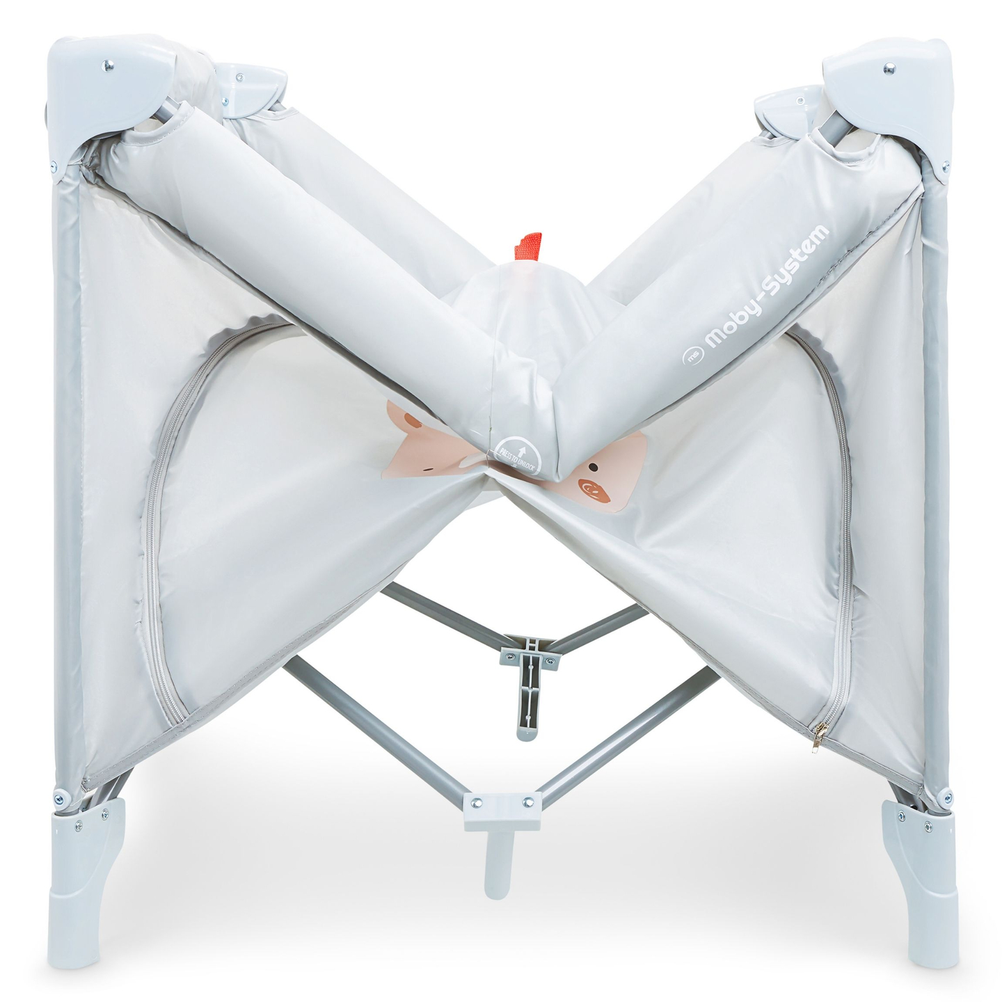 Parc pliant, lit de voyage pour bébé avec matelas et sac de transport - Teddy Bear