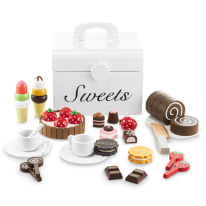 Bonbonnière à découper en bois, magasin de bonbons