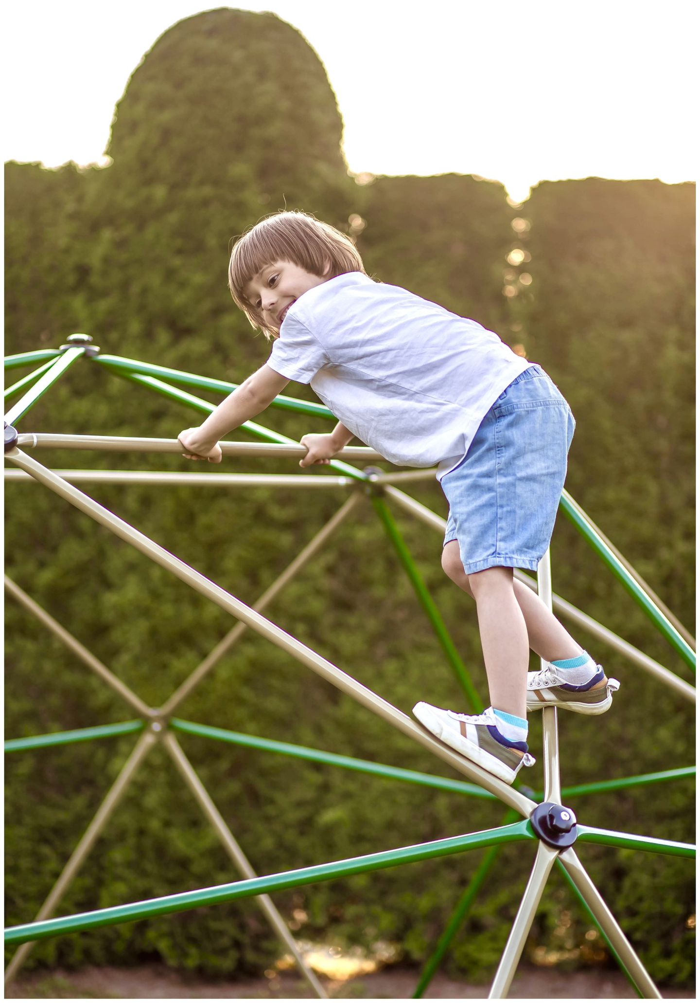 HyperMotion Dôme d'escalade pour enfants XXL, géodome, aire de jeux de jardin, diamètre : 3 m