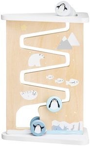 Planche de manipulation sensorielle en bois à deux faces