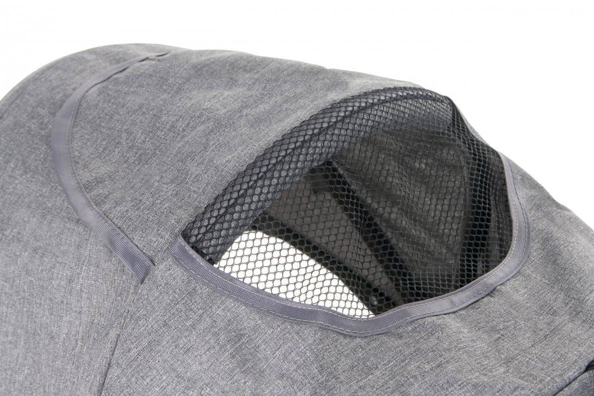 Tricycle Tobi Velar + film de pluie - gris