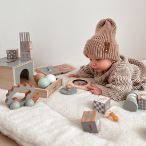 Coffret pédagogique Montessori pour bébé - 6 jouets