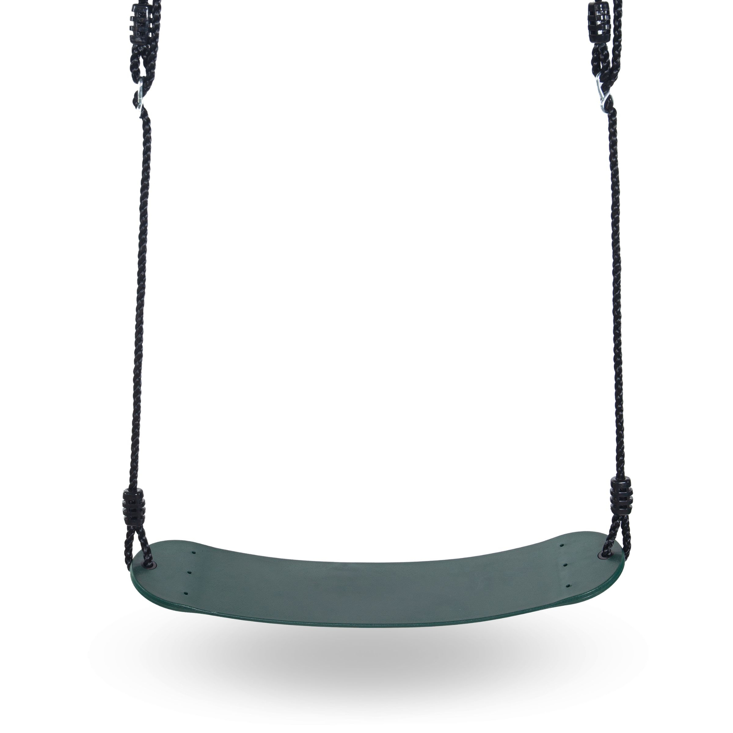 Balançoire de jardin double avec cadre et cordes - siège et nid de cigogne