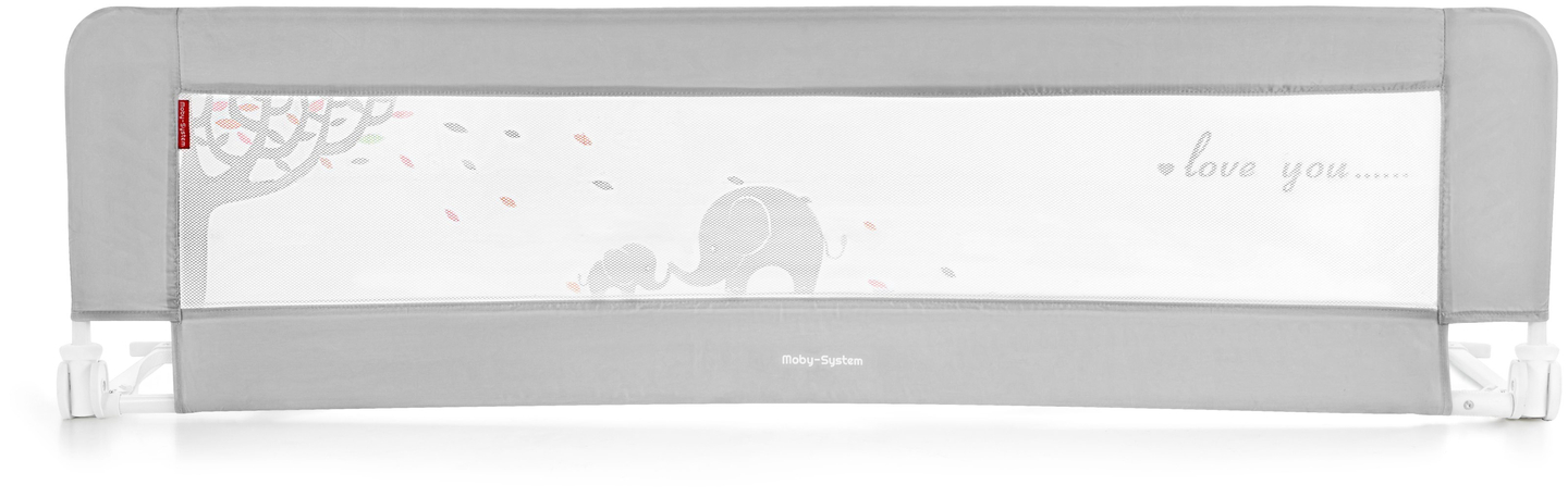 Barrière de sécurité pour lit - Barrière de lit - Gris