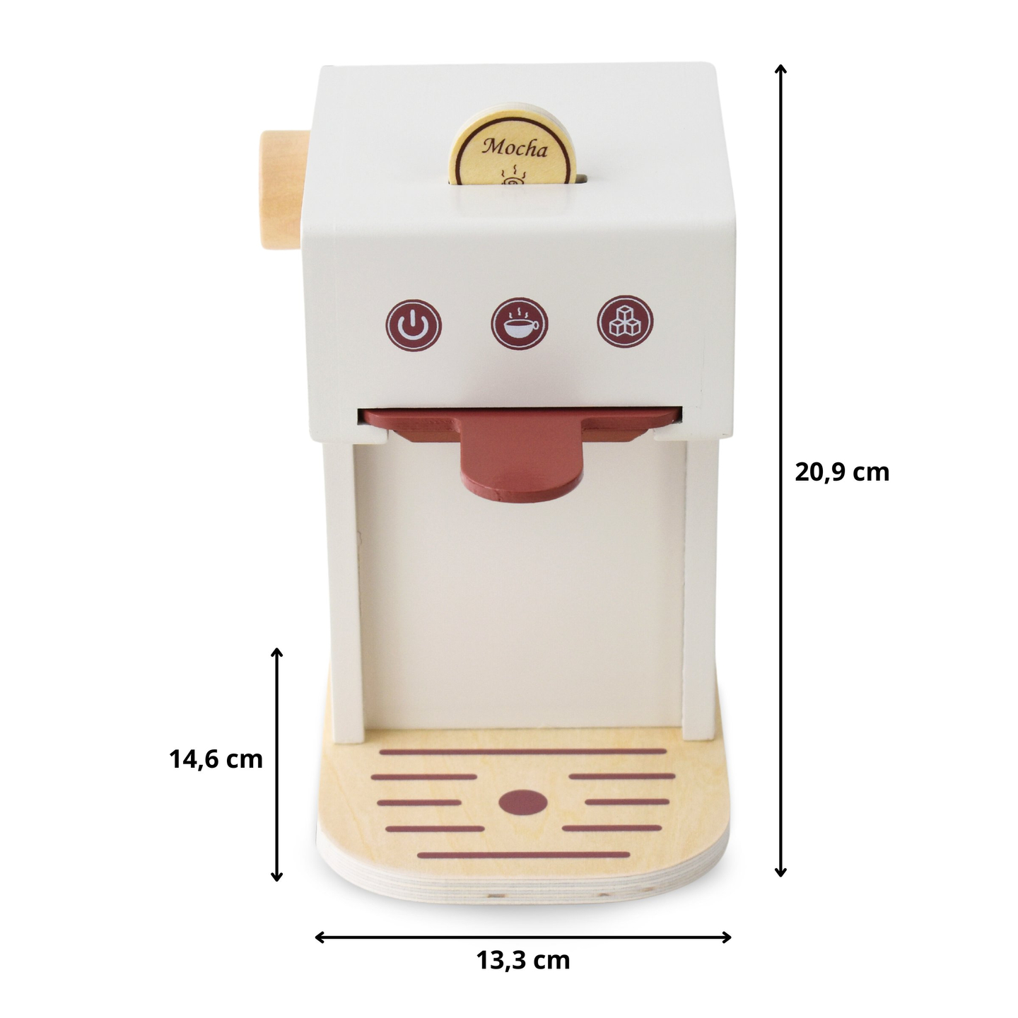 Machine à café à capsules en bois - magasin de café avec accessoires