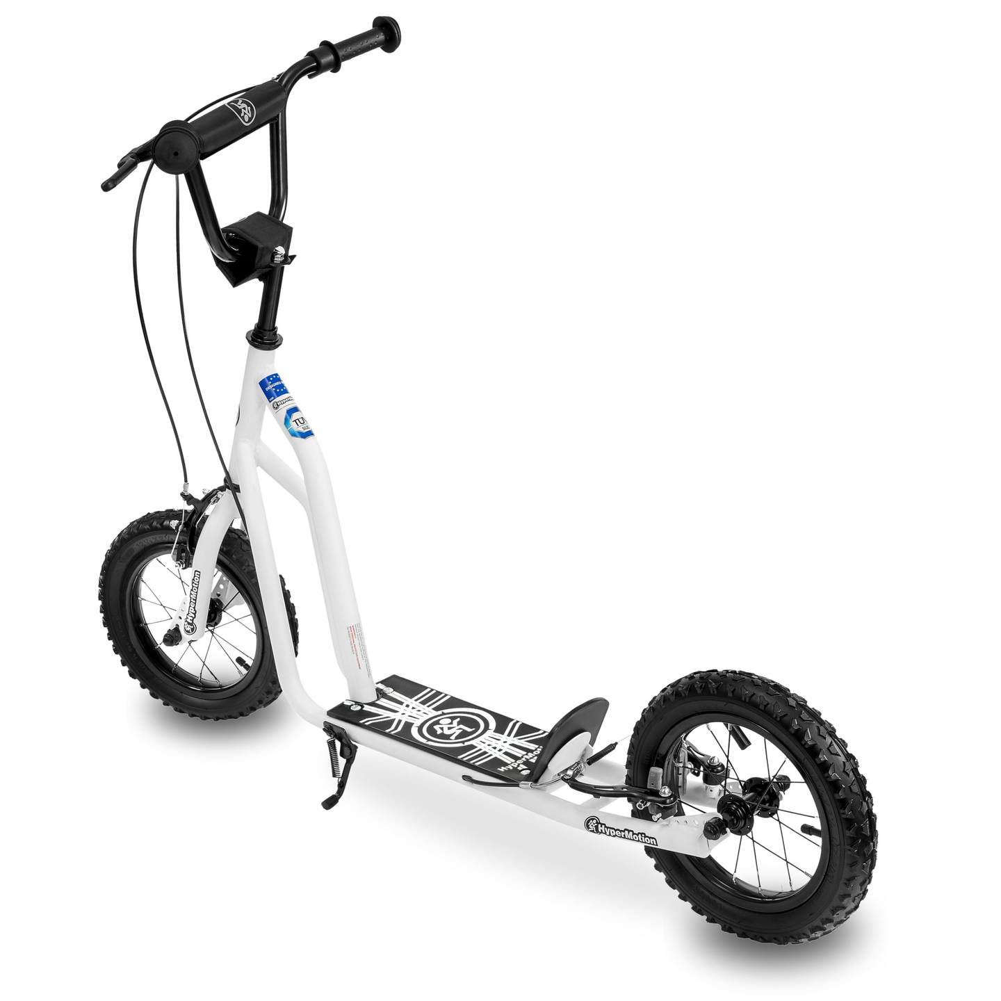 Scooter HyperMotion VIVA 12 (roues gonflables de 30 cm) - Blanc