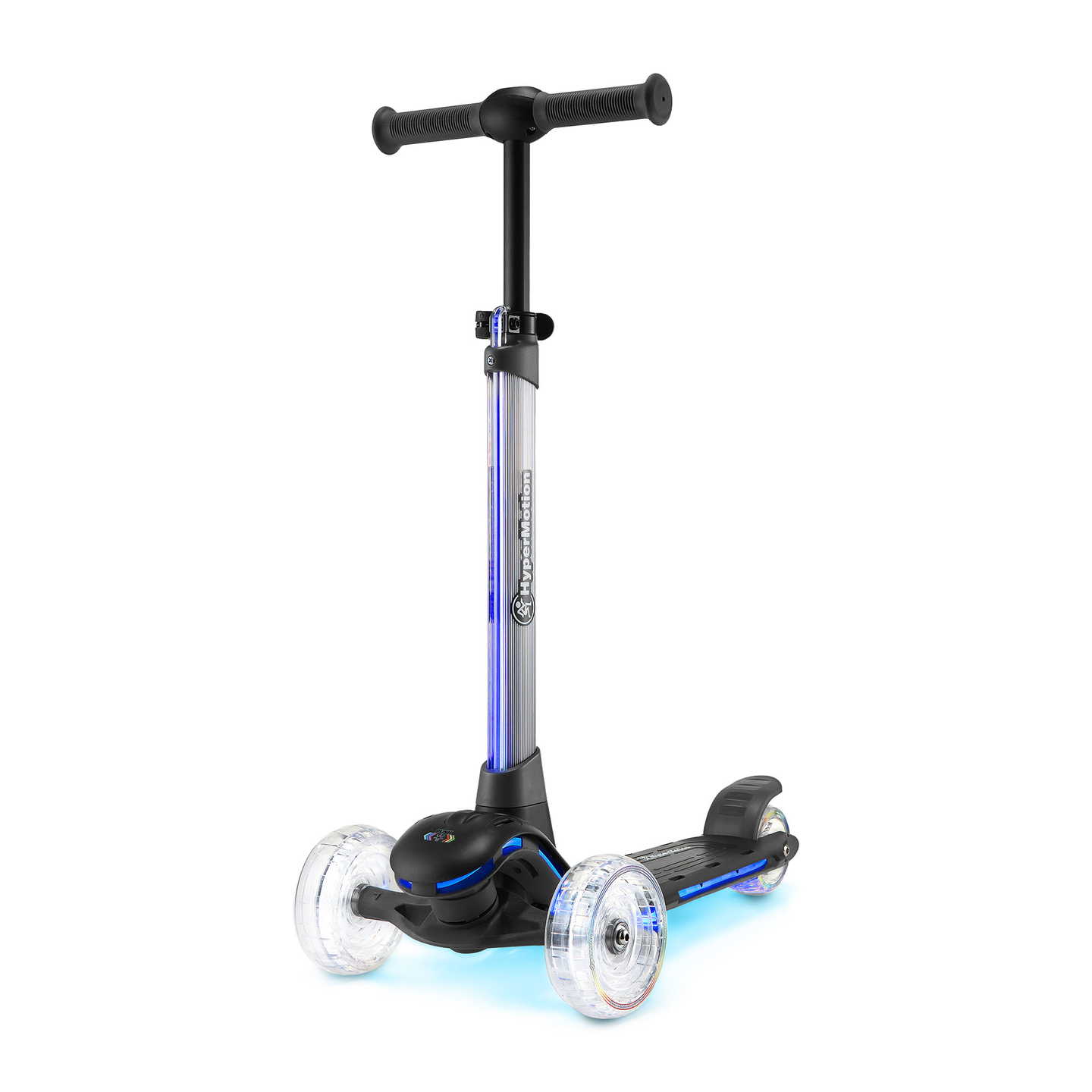 Trottinette d'équilibre HyperMotion BECKY - Éclairage LED RGB, noire