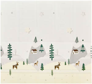 Tapis mousse double face XXL - pliable 1 CM (montagne et route)