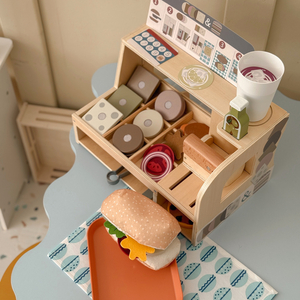 Sandwicherie en bois - restaurant