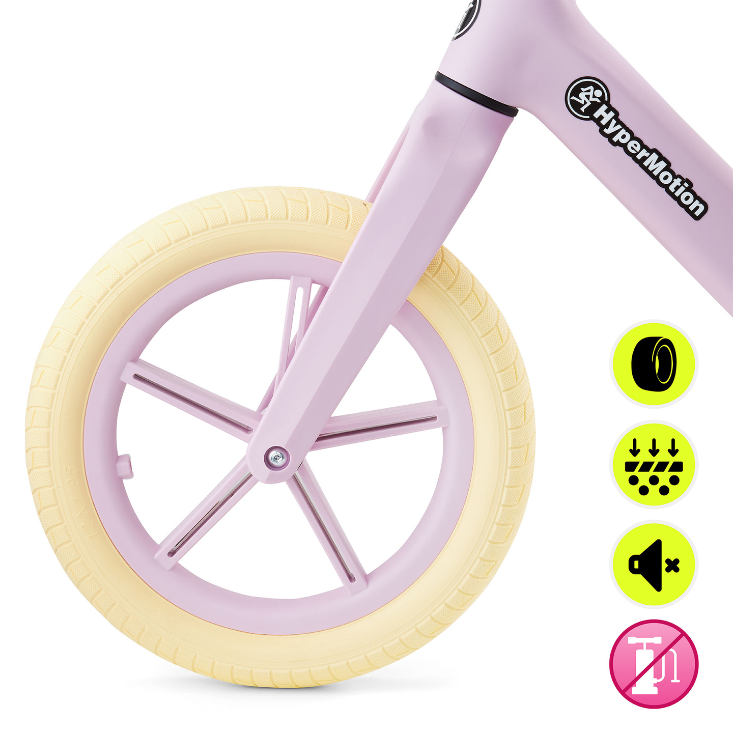 Vélo de cross pour enfants HyperMotion Marcelo - rose