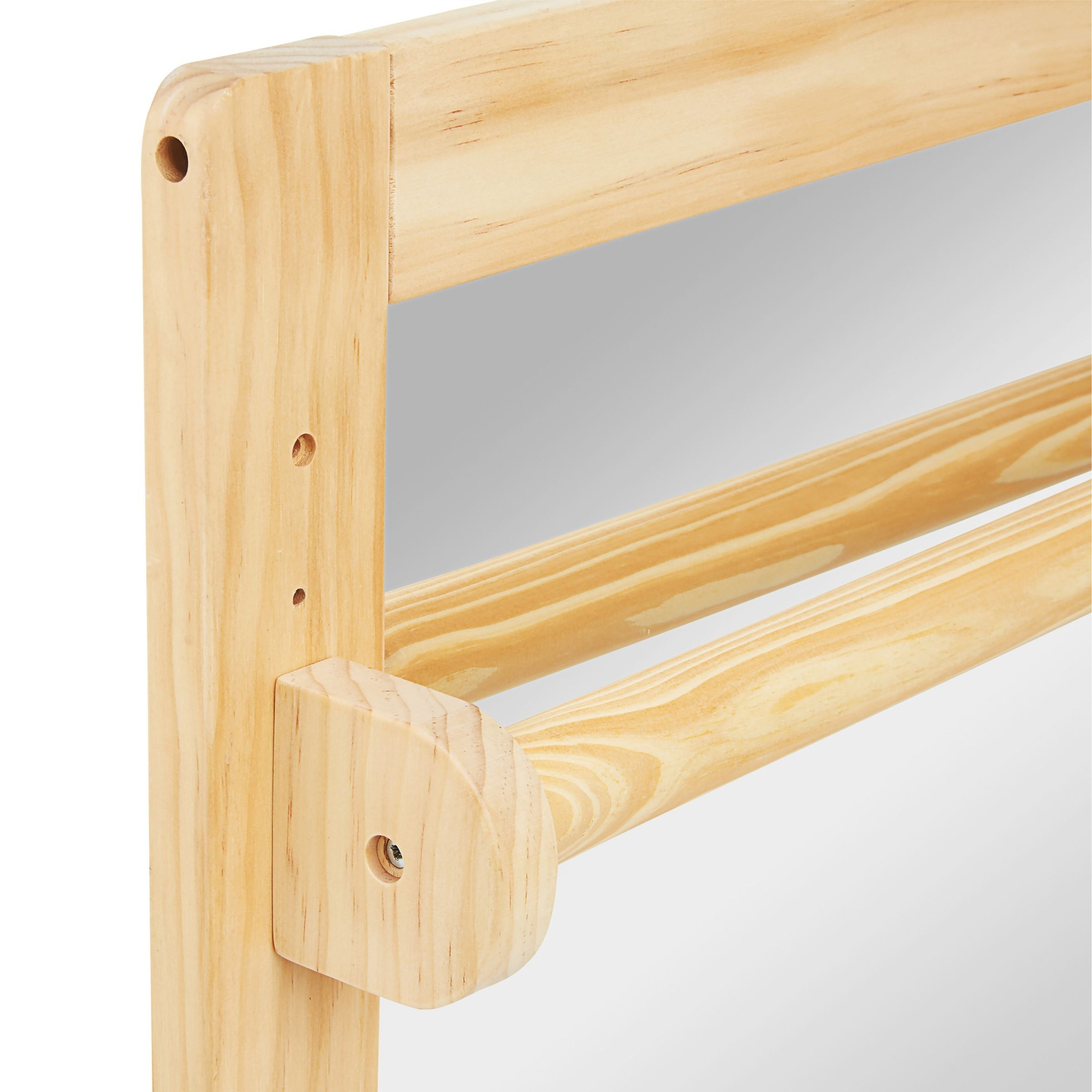 Miroir pour bébé avec poignée réglable - Montessori