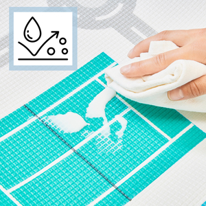 Tapis en mousse double face - fairyland / winter town