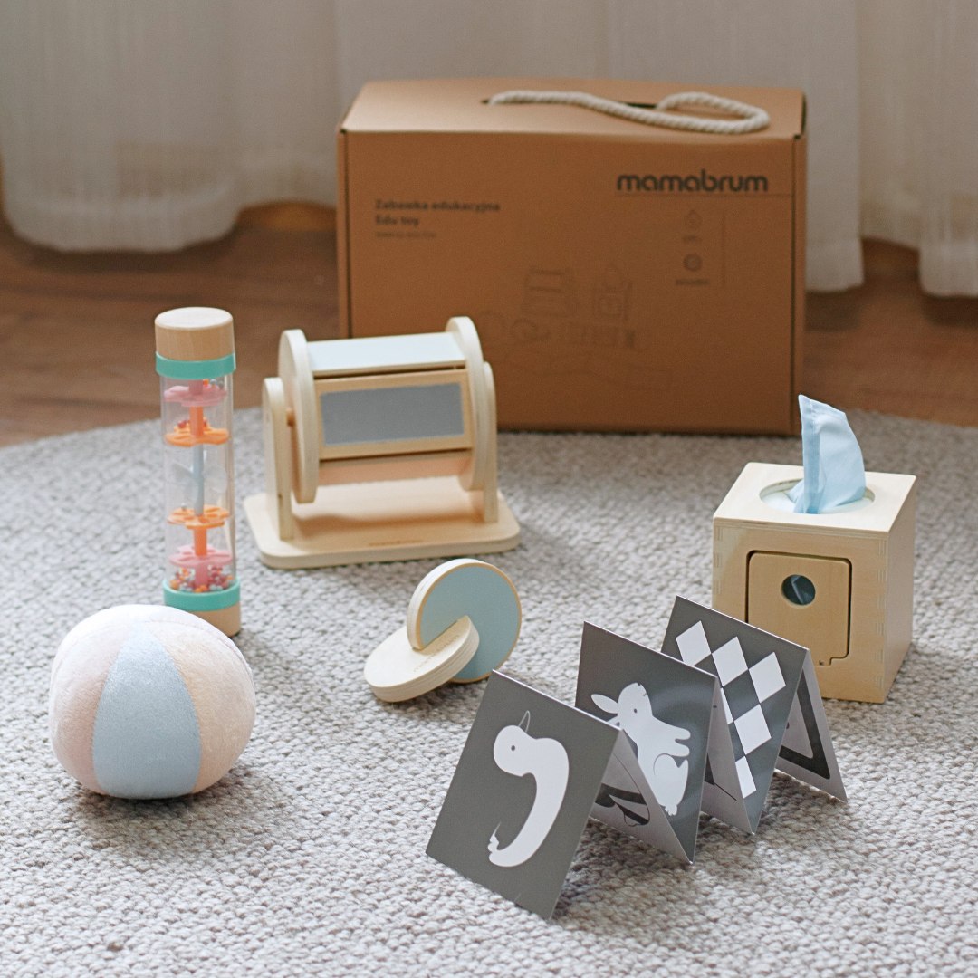 Ensemble de jouets Montessori pour les enfants de 0 à 6 mois