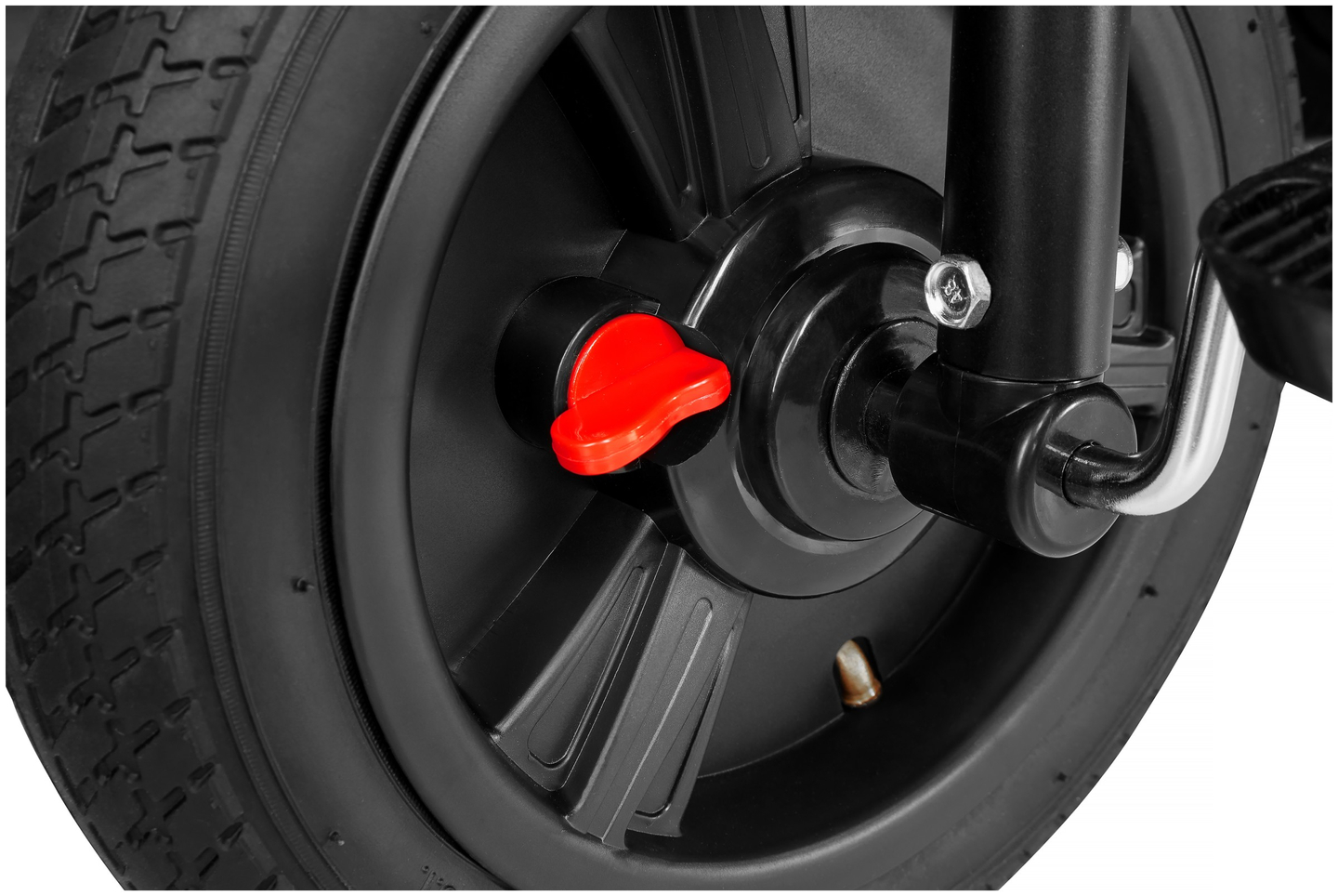 Tricycle Tobi Velar + film de pluie - rose