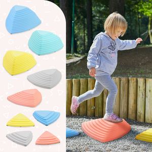 Pierres d'équilibre colorées - 9 pièces