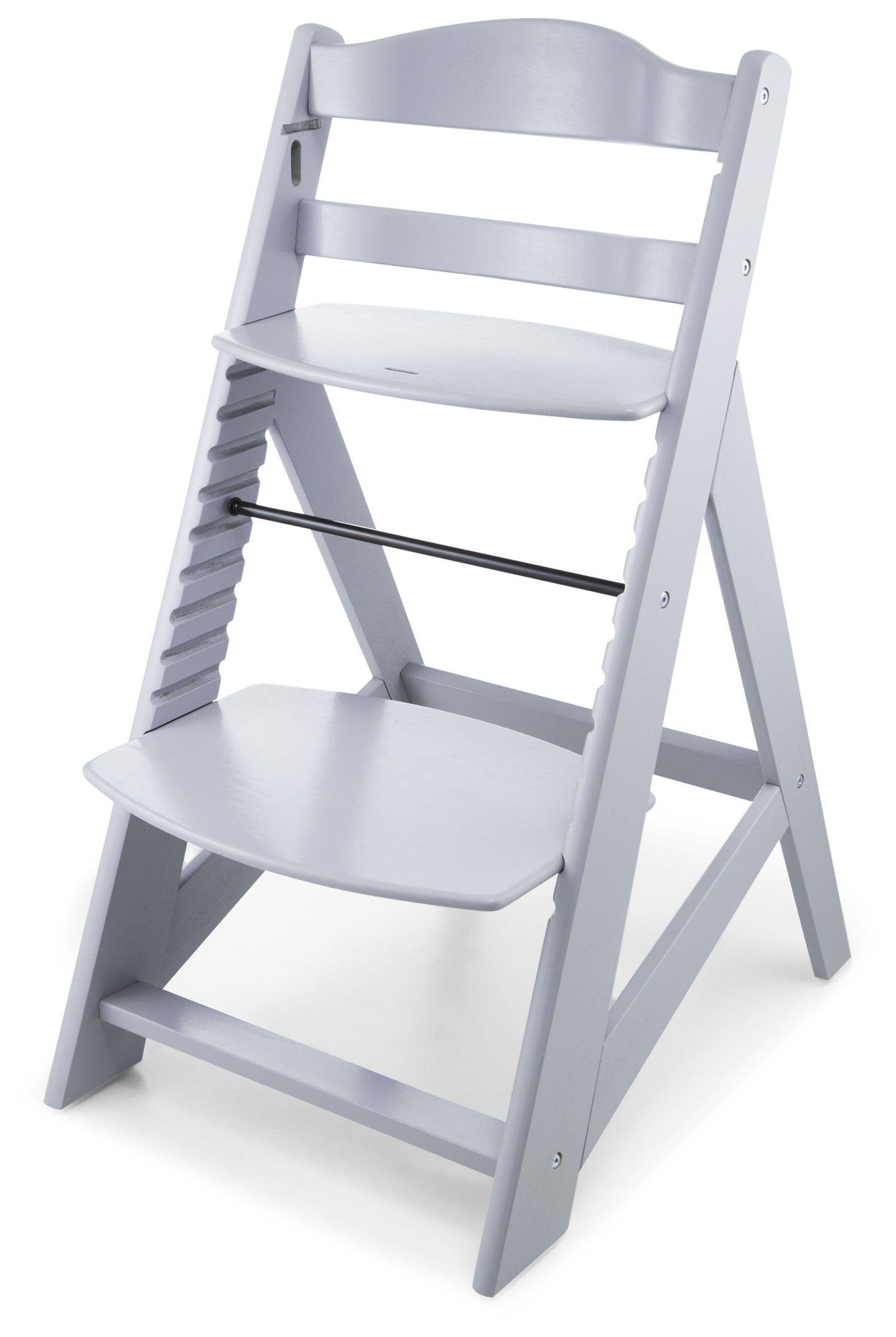 Chaise d'allaitement en bois Moby-System WOODY - couleur grise